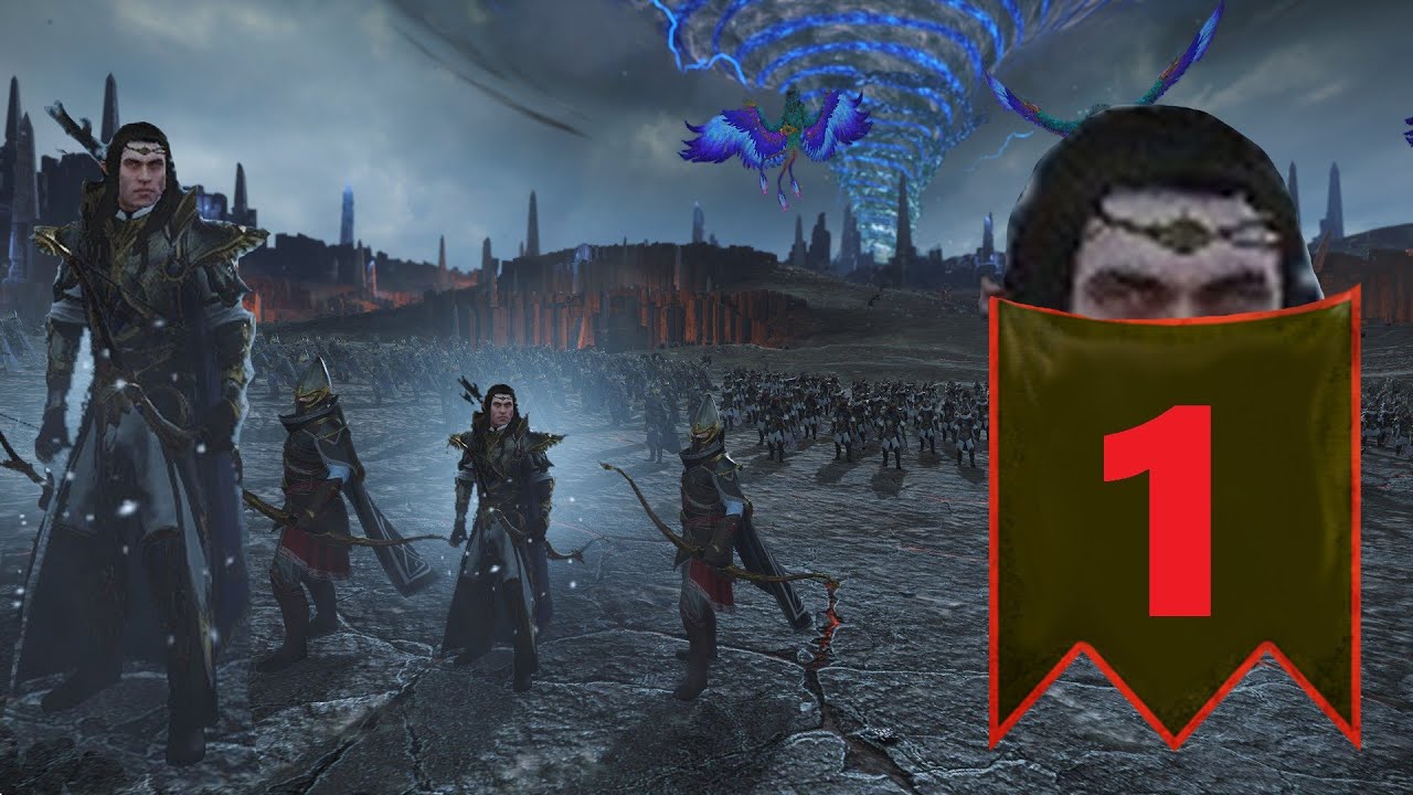 Нагарит - Высшие Эльфы (Легенда)| Total War: Warhammer 2 | Прохождение #1