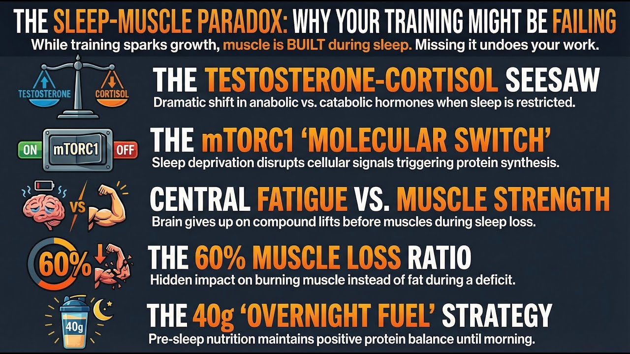 How 1 Week of Poor Sleep Ages Your Muscles 15 Years