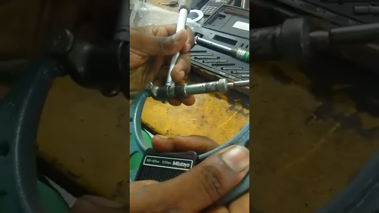 Bore Dial gauge master setting