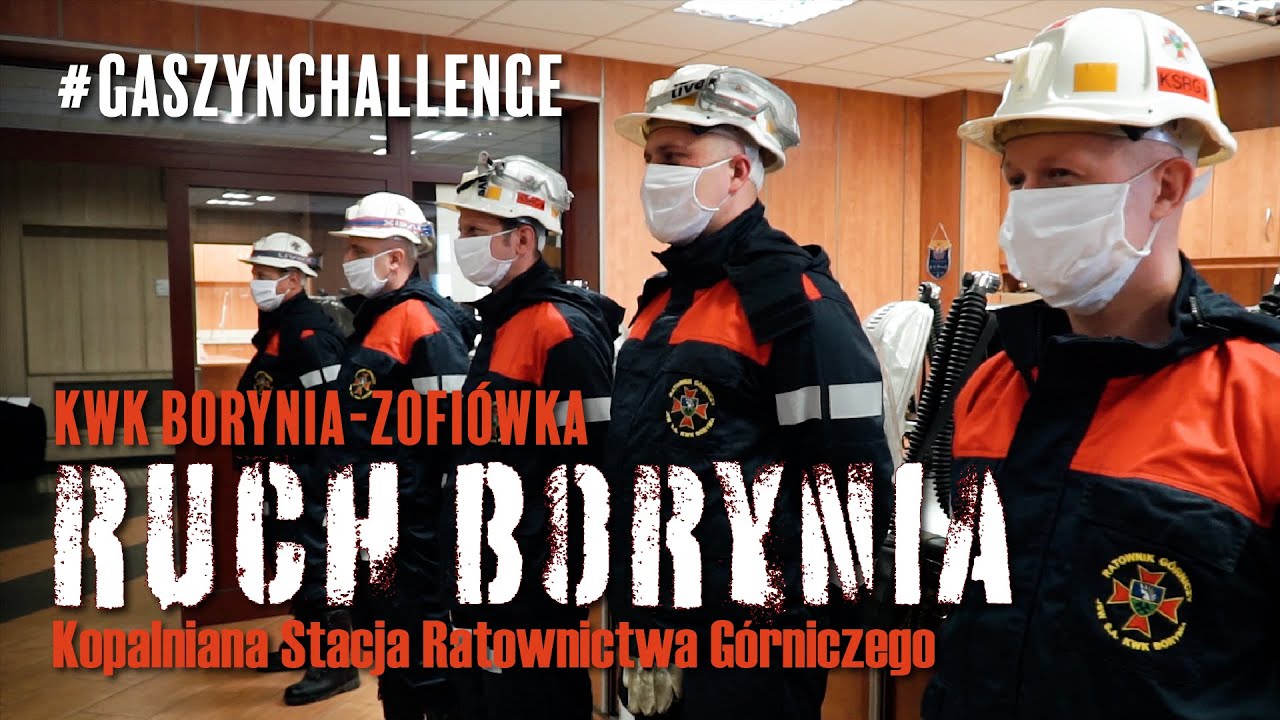 KWK Borynia - Zofiówka, RUCH BORYNIA - Kopalniana Stacja Ratownictwa Górniczego #GASZYNCHALLENGE