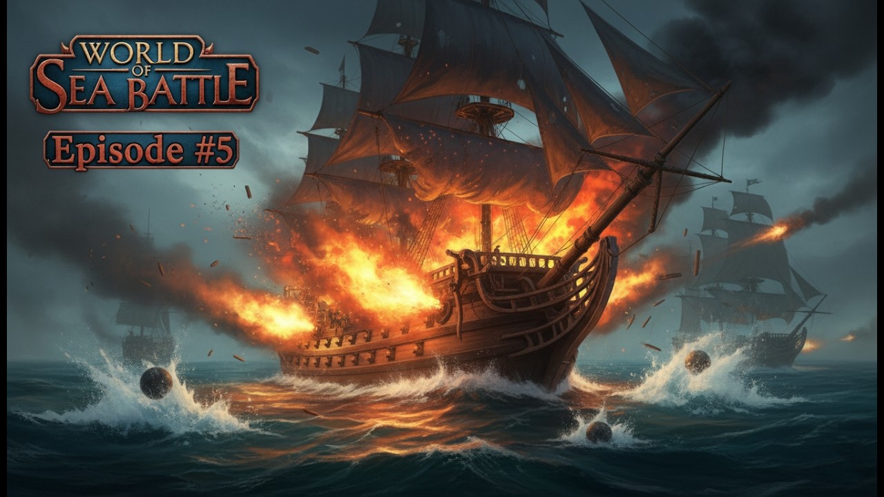 ОНИ ДУМАЛИ, ЧТО ПОТОПЯТ МЕНЯ. ЗРЯ. | #5 World of Sea Battle 2026