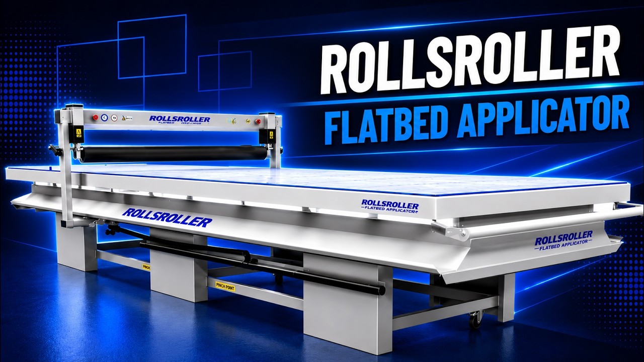 FlatBed Applicator - ROLLSROLLER
