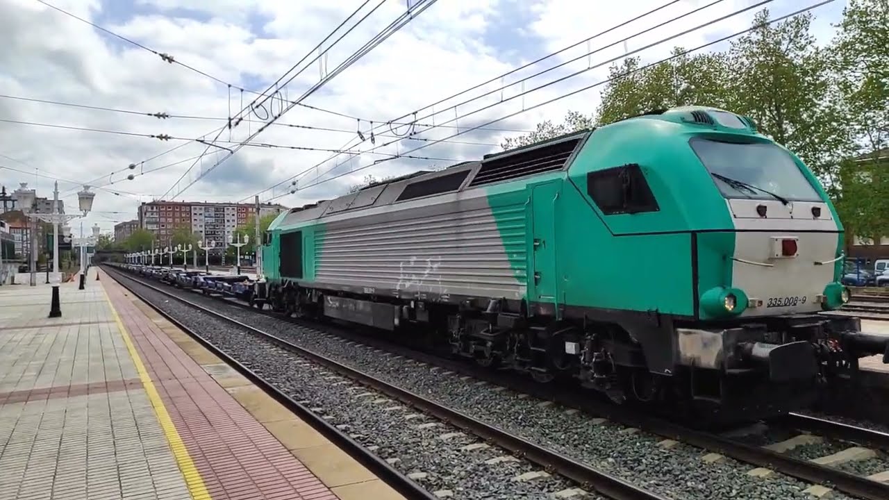 Trenes Mercancías en Vitoria- Gasteiz(Circulaciones Extraordinarias)Abril 2024