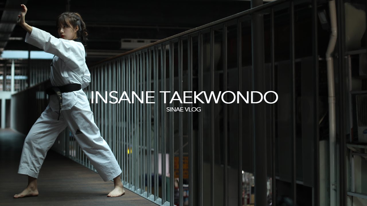 AMAZING TAEKWONDO GIRL | INSANE TAEKWONDO KICKS AND SKILLS | SINAE VLOG EP 02