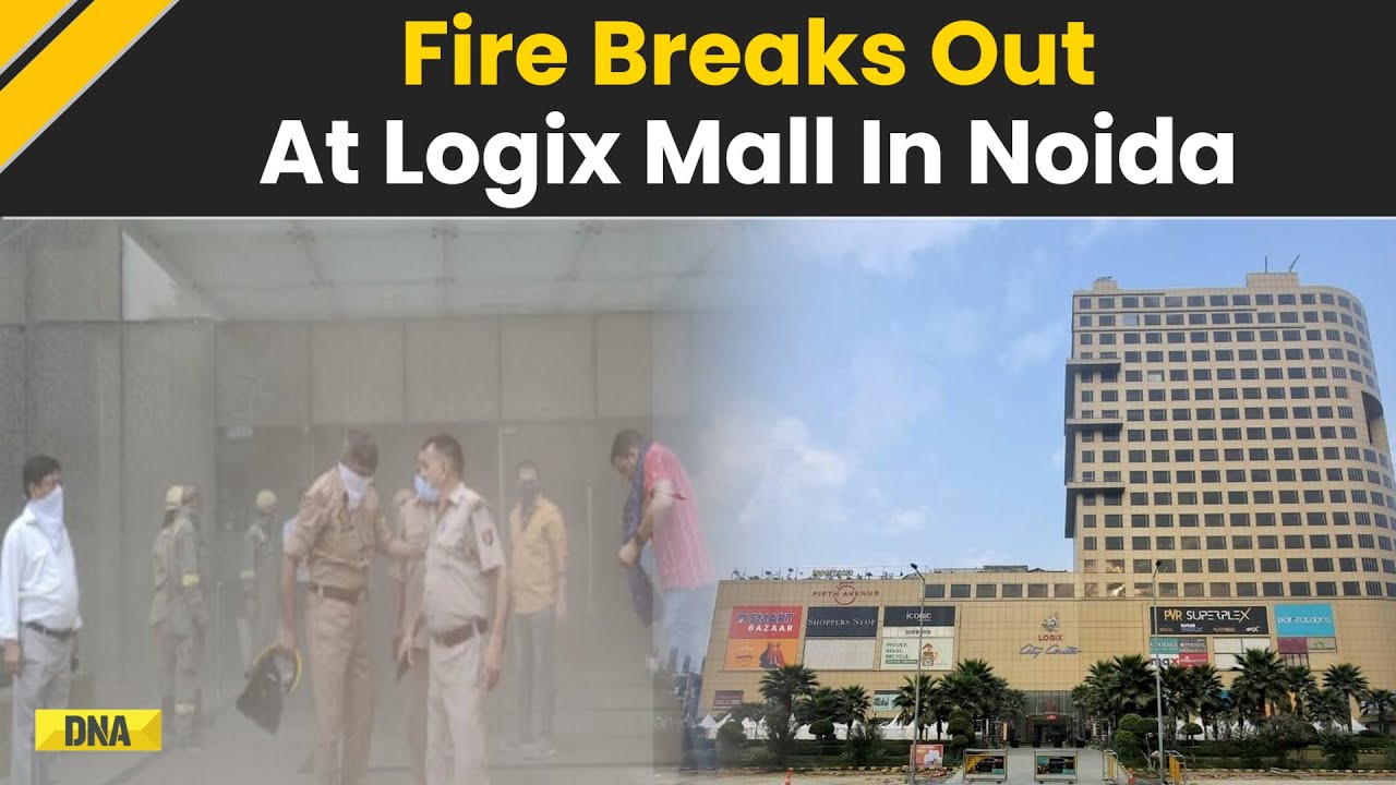 Breaking News: Fire Breaks Out At Logix Mall In Noida, Rescue Operation Underway | Uttar Pradesh