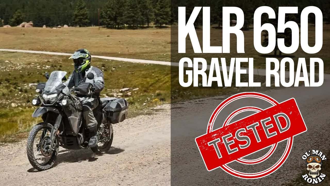 KLR 650 Gravel Road 