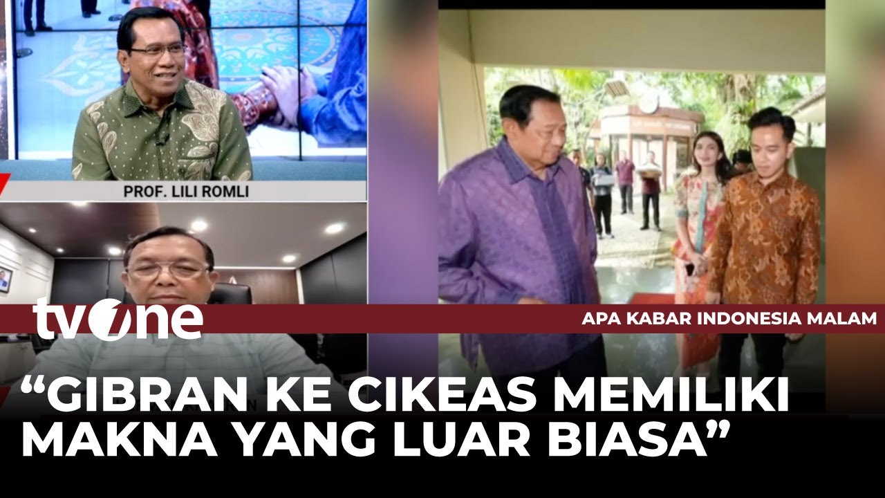 Pakar Nilai Langkah Gibran Temui SBY Sudah Tepat | AKIM tvOne