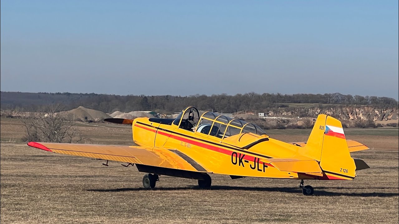 Historic Zlin Z-126 Trener