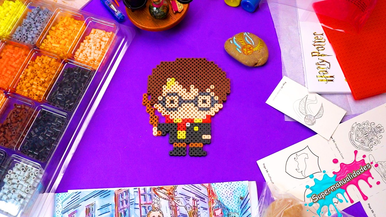 Probando manualidades de Harry Potter - Supermanualidades