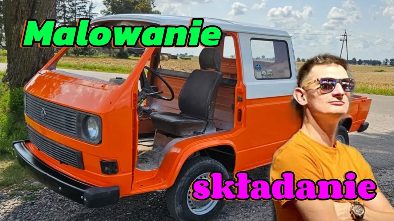 Zakończenie prac nad VW T3 Doka Volkswagen Transporter Malowanie składanie uzbrajanie :)