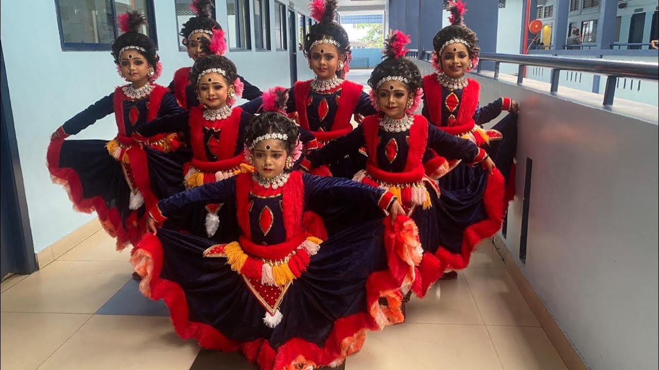 Bharatheeya sahodaya kids fest 2025-26|Group Dance| #group #dance #kids #school #JustRemya