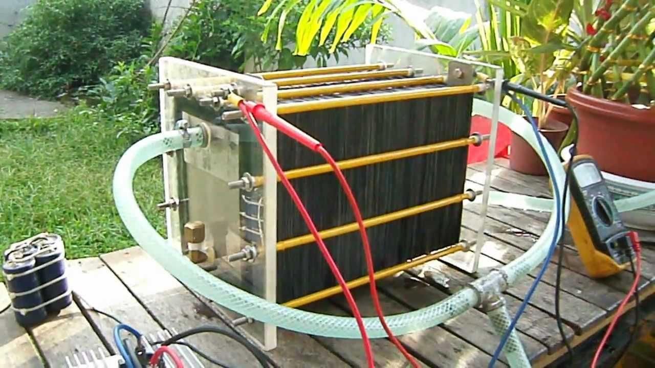 101 plates dry cell hho generator by limuel gemongala of digos city