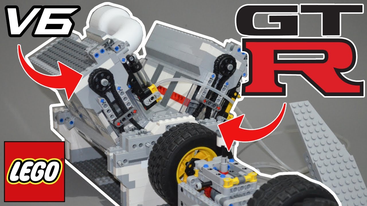 This V6 Lego Engine Screams Like a Supercar! (4800RPM!)