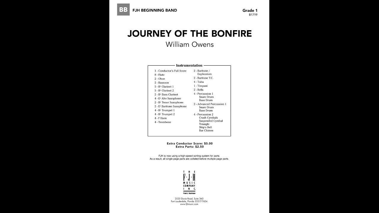 Journey of the Bonfire - William Owens