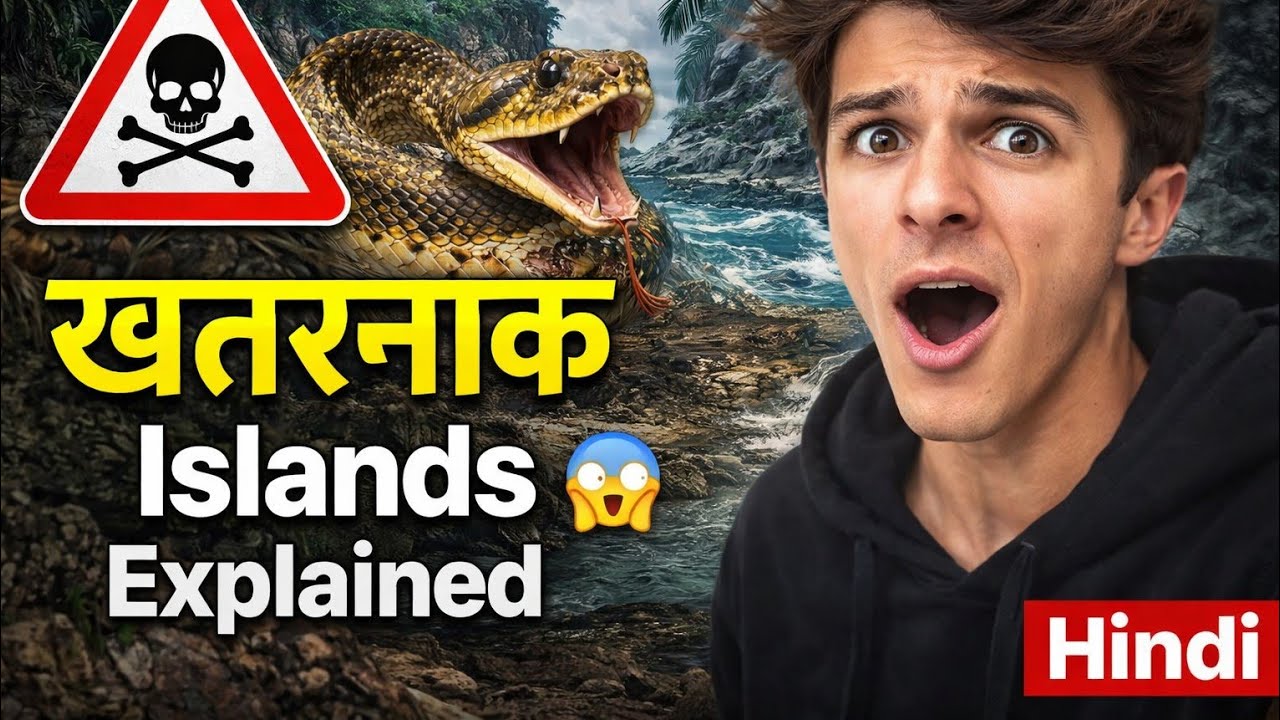 Surviving दुनिया के सबसे खतरनाक Islands 😱 | Hindi Explanation | brent rivera in hindi video |