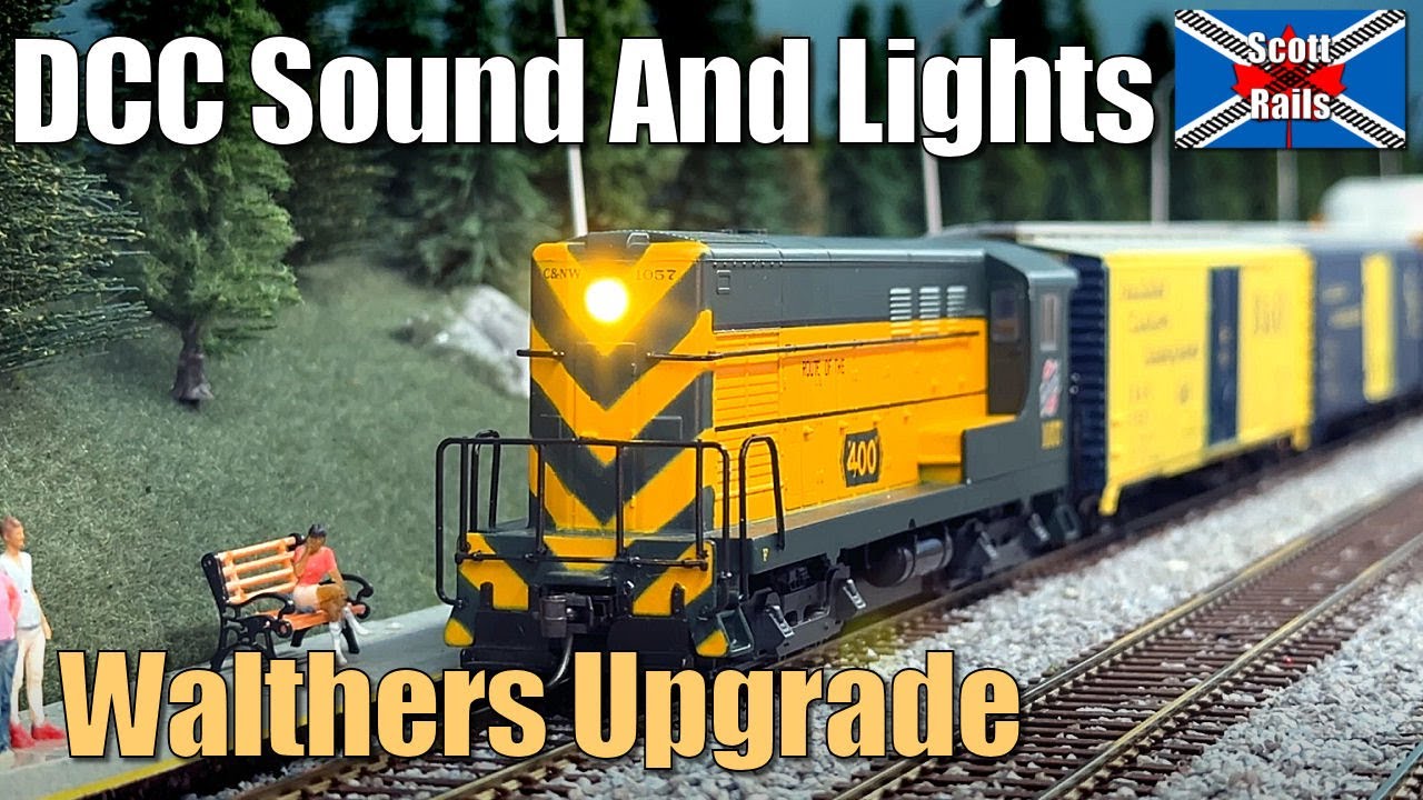 Модернизация коммутатора Walthers C&NW с помощью звука и подсветки Lok Sound DCC