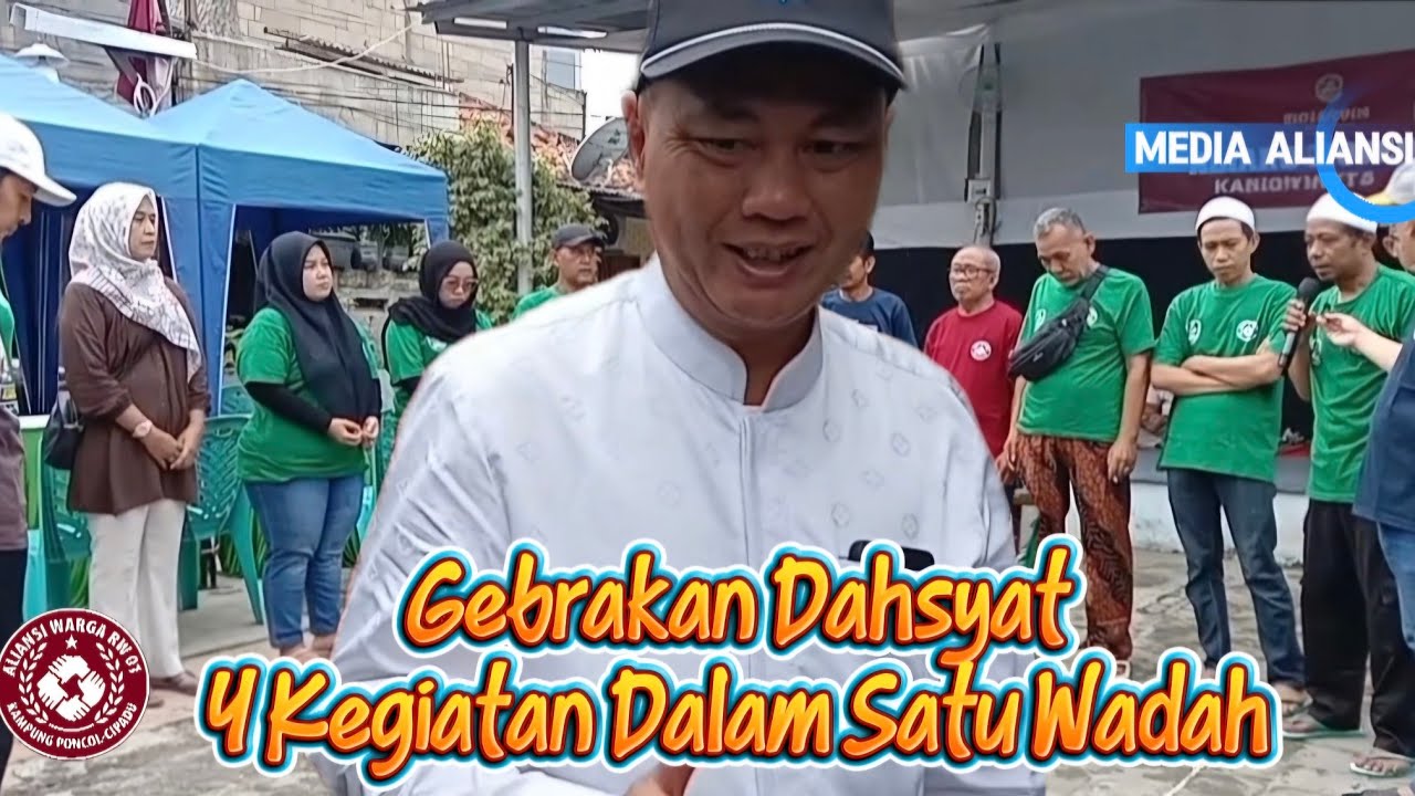 Gebrakan Spektakuler Aliansi warga Rw 01 