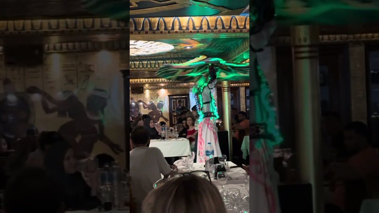 Egypt lights dance