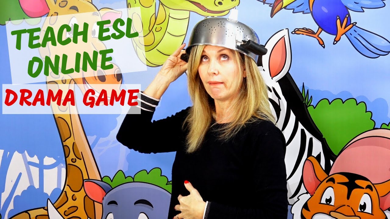 Teach Drama ESL English Online | Best Drama Games for Kids Online Classes | Kids English Theatre
