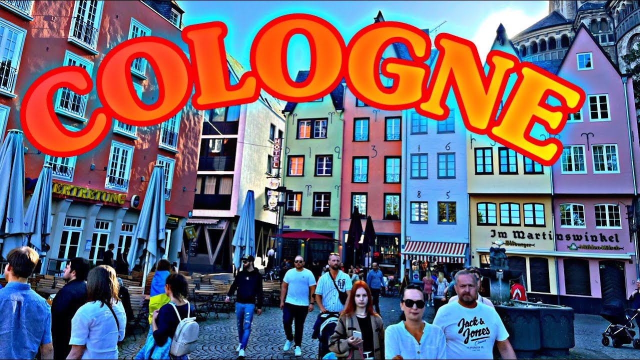 Cologne (K&ouml;ln), Germany Walking Tour 4k  🇩🇪 | 4K City Life