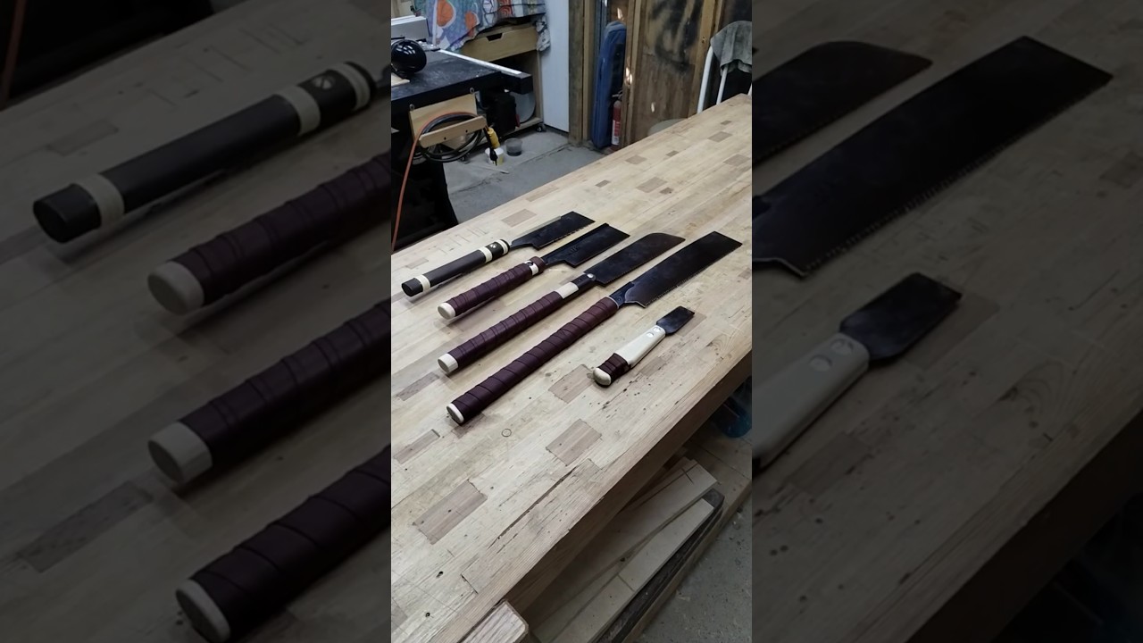 Arsenal de serruchos japoneses actualizado - Sombras de madera