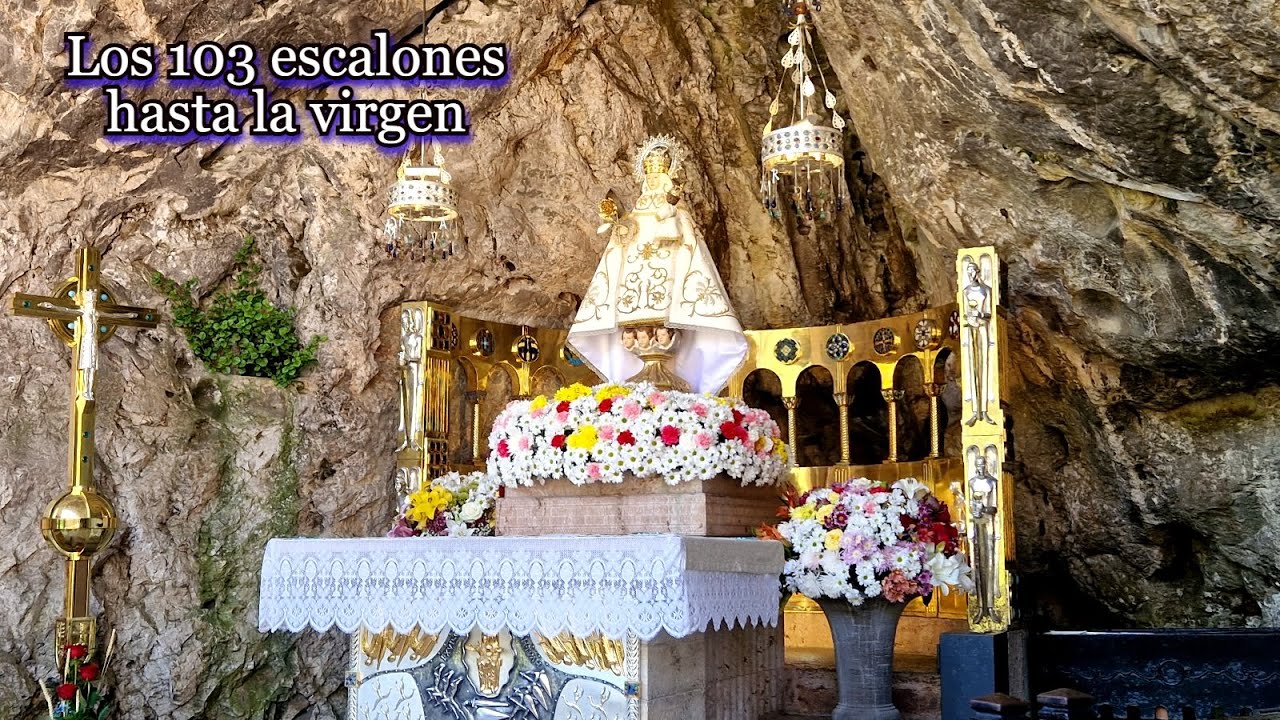 Los milagros de la virgen de Covadonga y su santuario (Asturias, España)