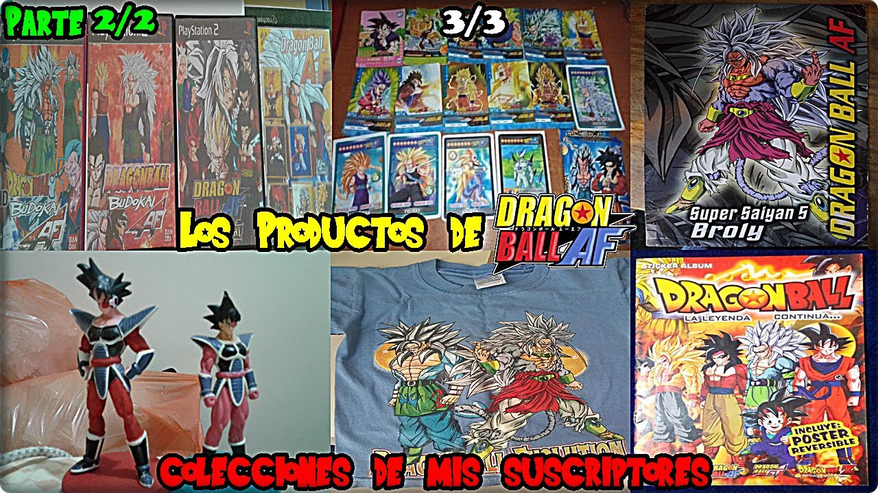 Los Productos de Dragon Ball AF l Las colecciones de mis suscriptores l 3/3 l Parte 2