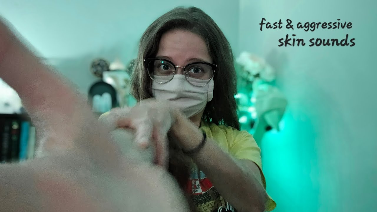ASMR || Fast & Aggressive Skin Scratching + some Scalp Scratching inspired by @YamASMR ✨️ 