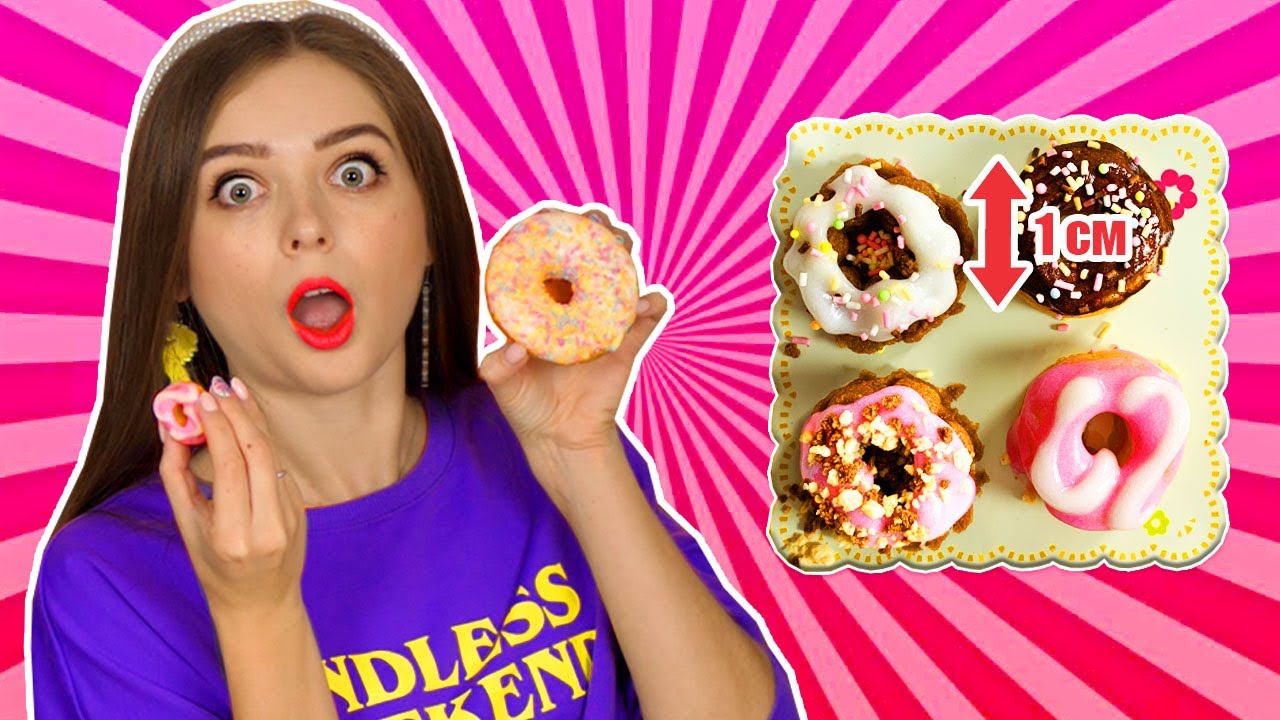 ПОНЧИКИ ИЗ ПОРОШКА! Японские пончики ПРОТИВ настоящих! Челлендж 🐞 Afinka