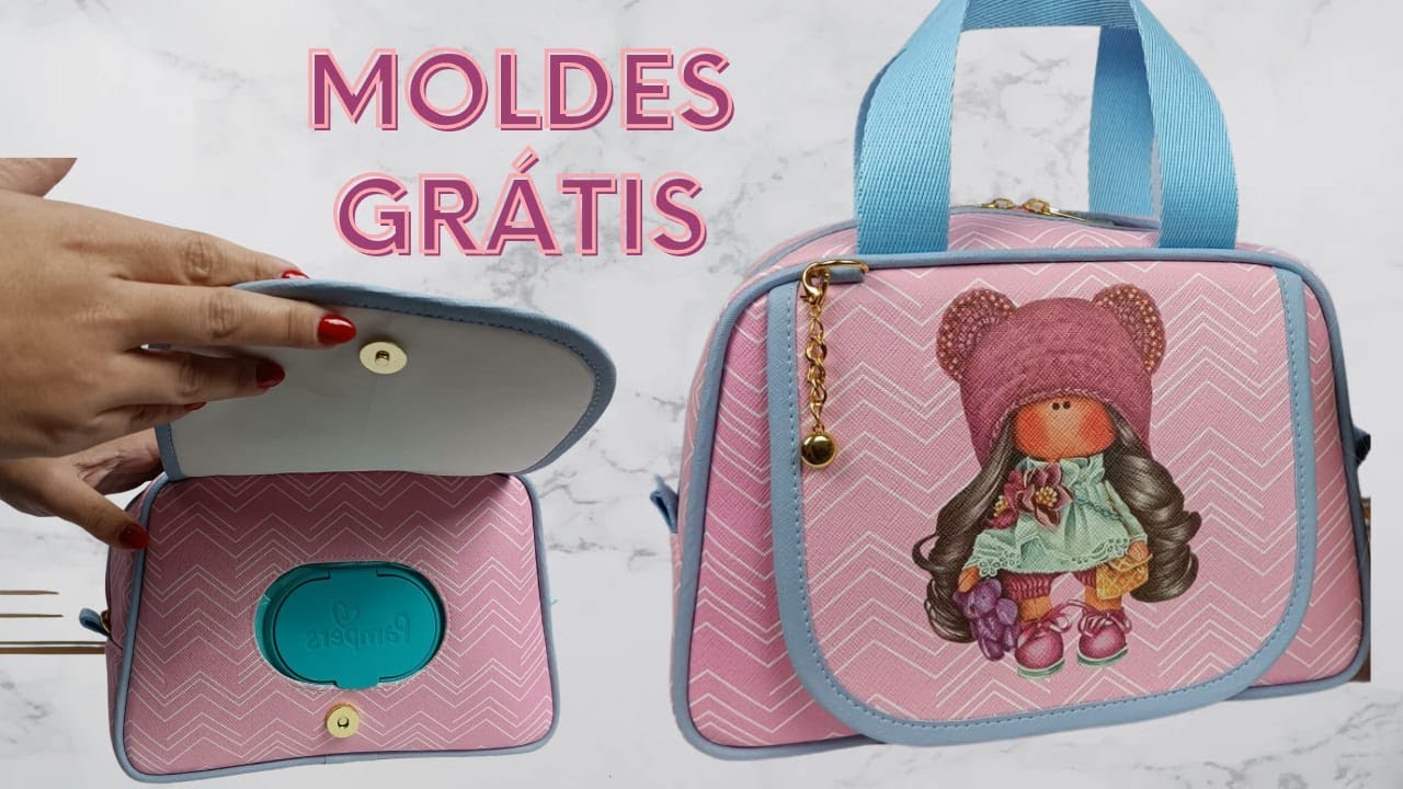KIT HIGIENE ESSENCIAL (Porta fraldas e lenço)