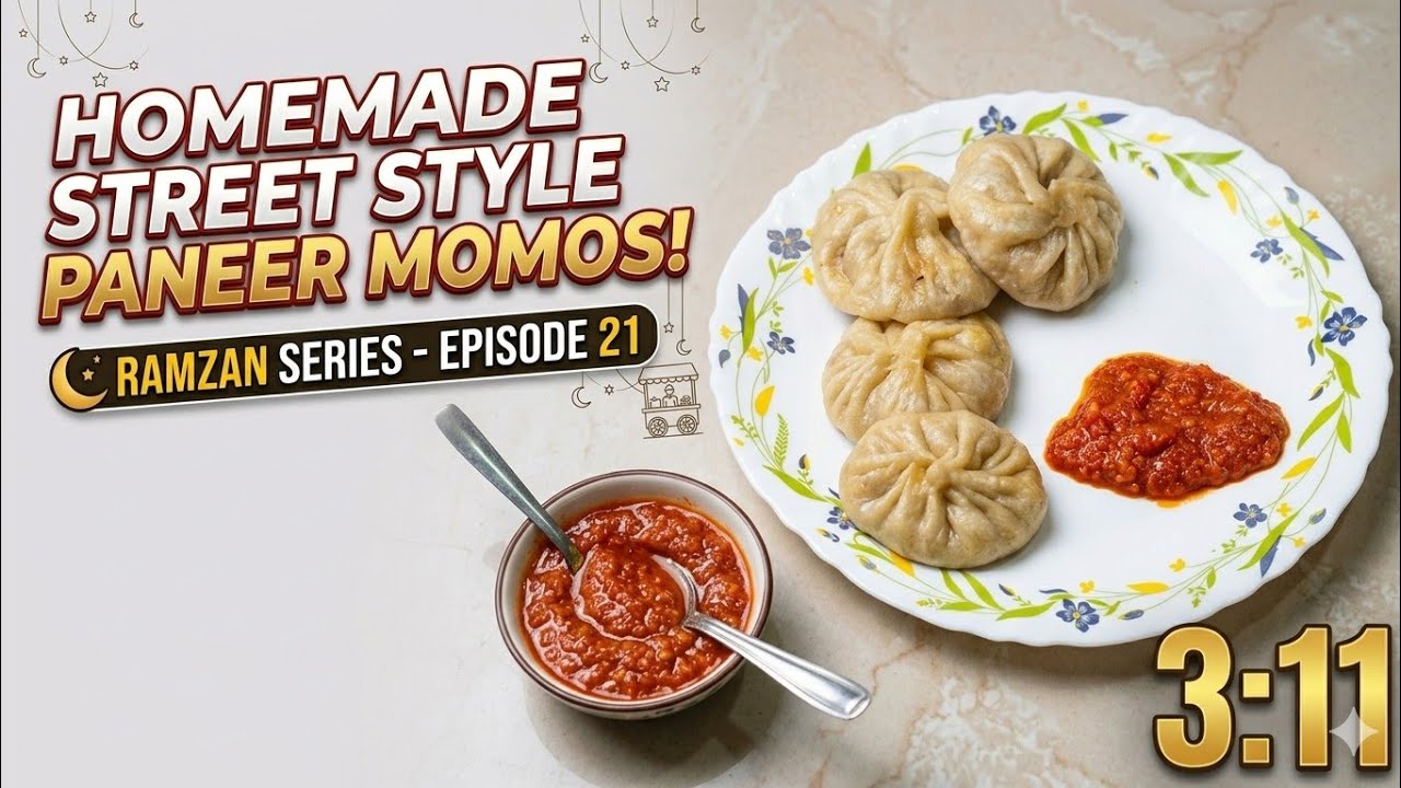 Street Style Panner Momo at home |must try if you are momo lover 