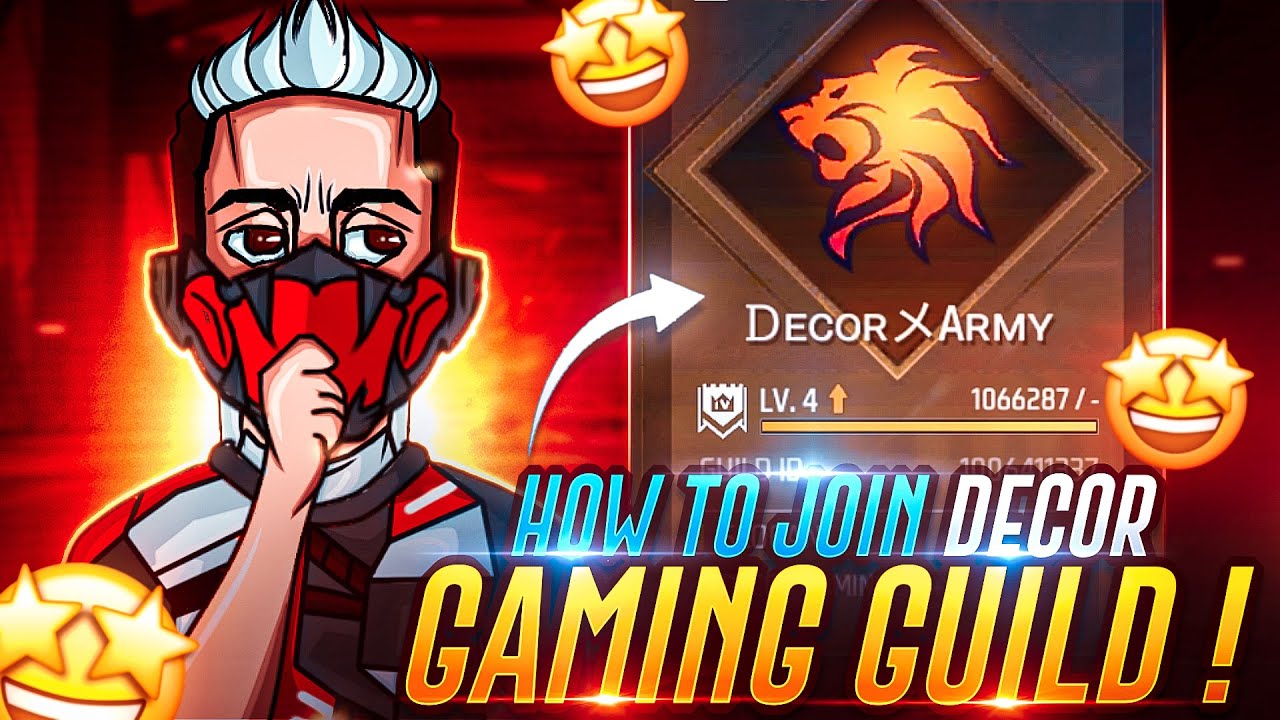 How To Join Decor Gaming Guild 😎🔥 Garena Free Fire Max | DecoR Gaming Guild