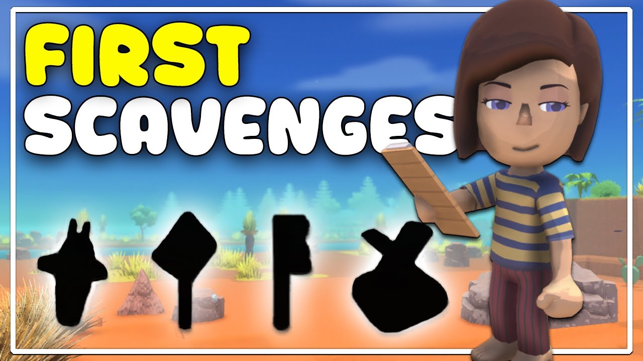 Our First Items | Dinkum A to Z Scavenger Hunt