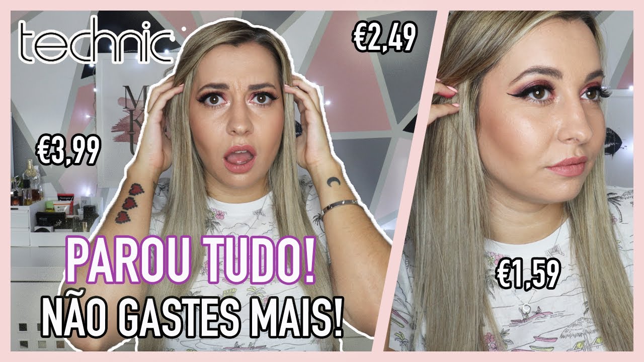 A MELHOR MAQUILHAGEM da Technic Cosmetics | Claudia Soares