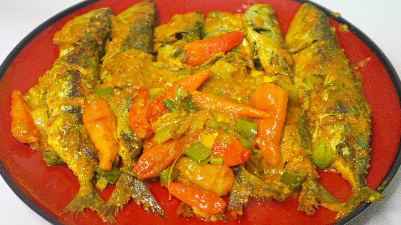 RESEP IKAN KEMBUNG ACAR KUNING | pesmol ikan kembung | resepi ikan kembung goreng bumbu kuning