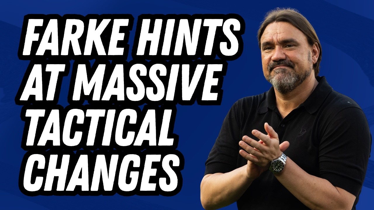 BIG CHANGES? Daniel Farke Hints at Tactical Rework