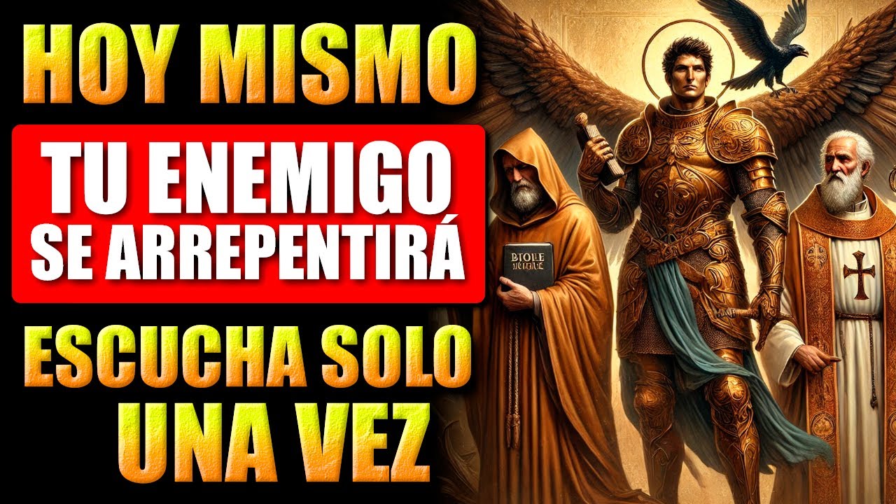 🛑ORACIÓN A SAN BENITO, SAN CIPRIANO Y SAN MIGUEL PARA PROTECCIÓN CONTRA ENEMIGOS!