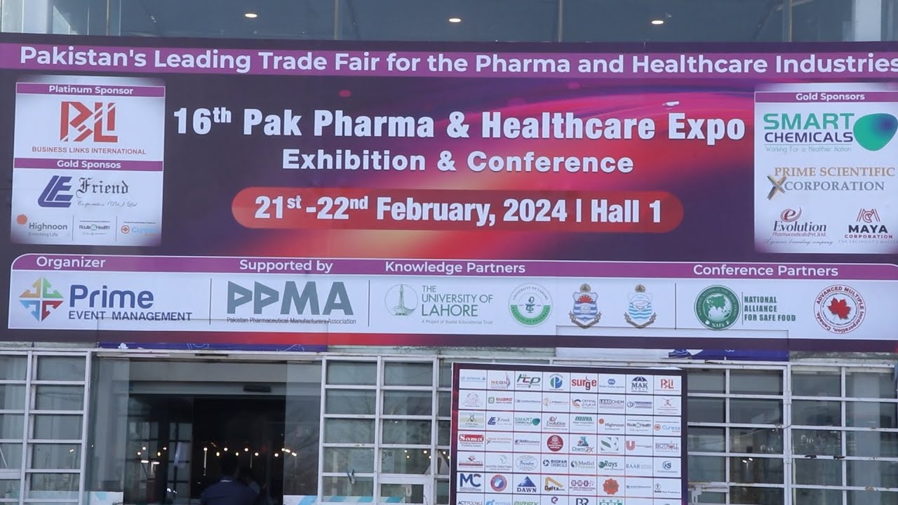 16th Pak Pharma & Healthcare Expo | Exhibition & Conference | Lahore Expo