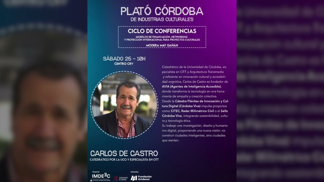 Ciclo de Conferencias Plató Córdoba