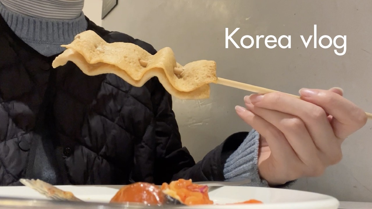 ソウルvlog🇰🇷たくさん歩く7日間