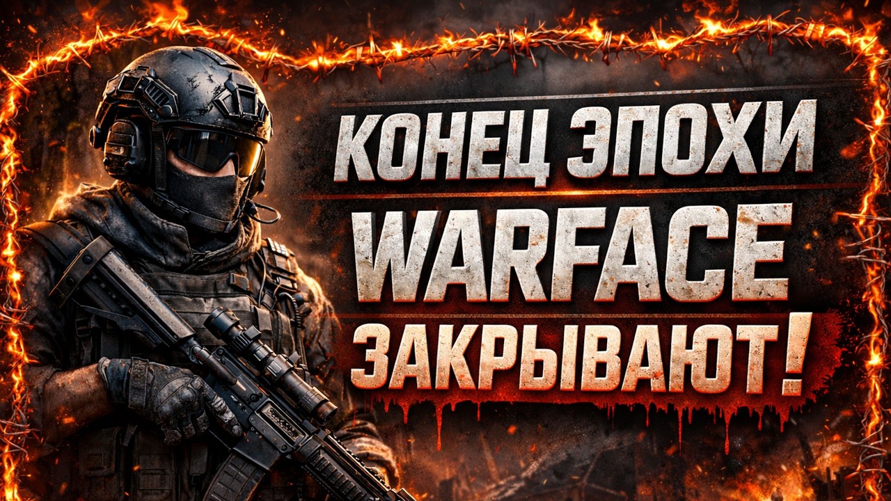 КОНЕЦ ЭПОХИ: Warface официально ЗАКРЫВАЮТ!
