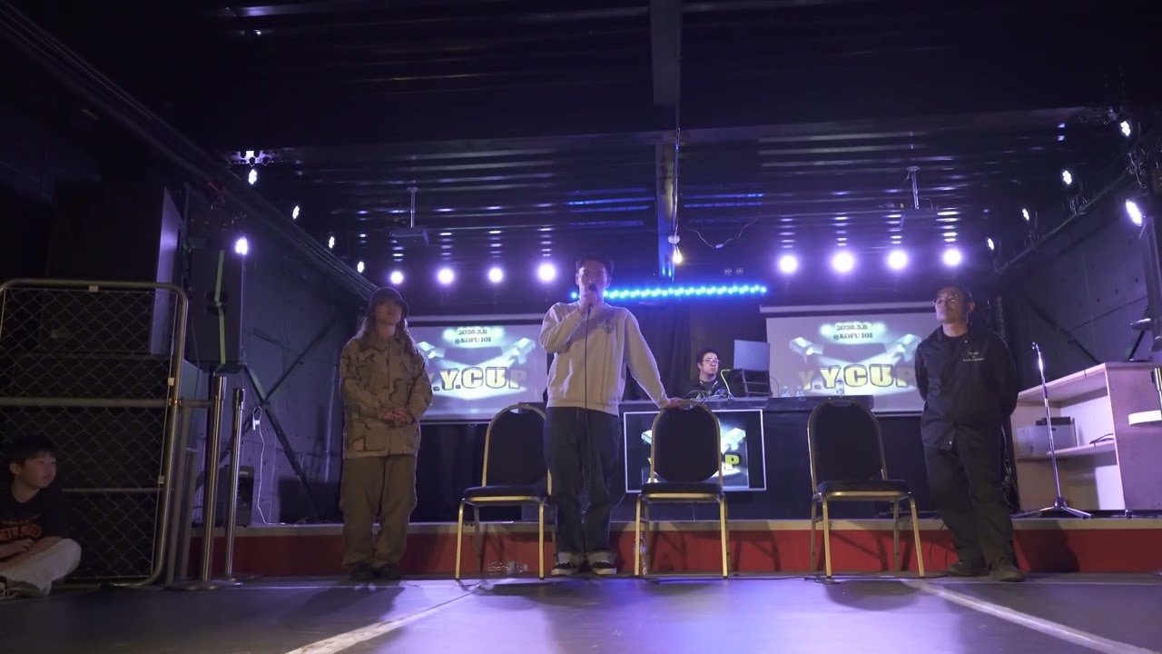 JUDGEコメント Y. Y. CUP Mar.  2026