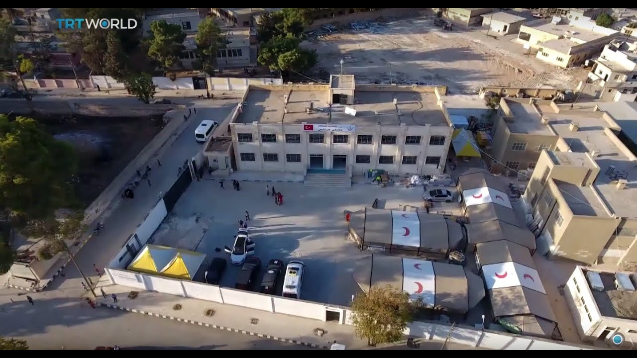 The War In Syria: First hospital opens in liberated Jarablus