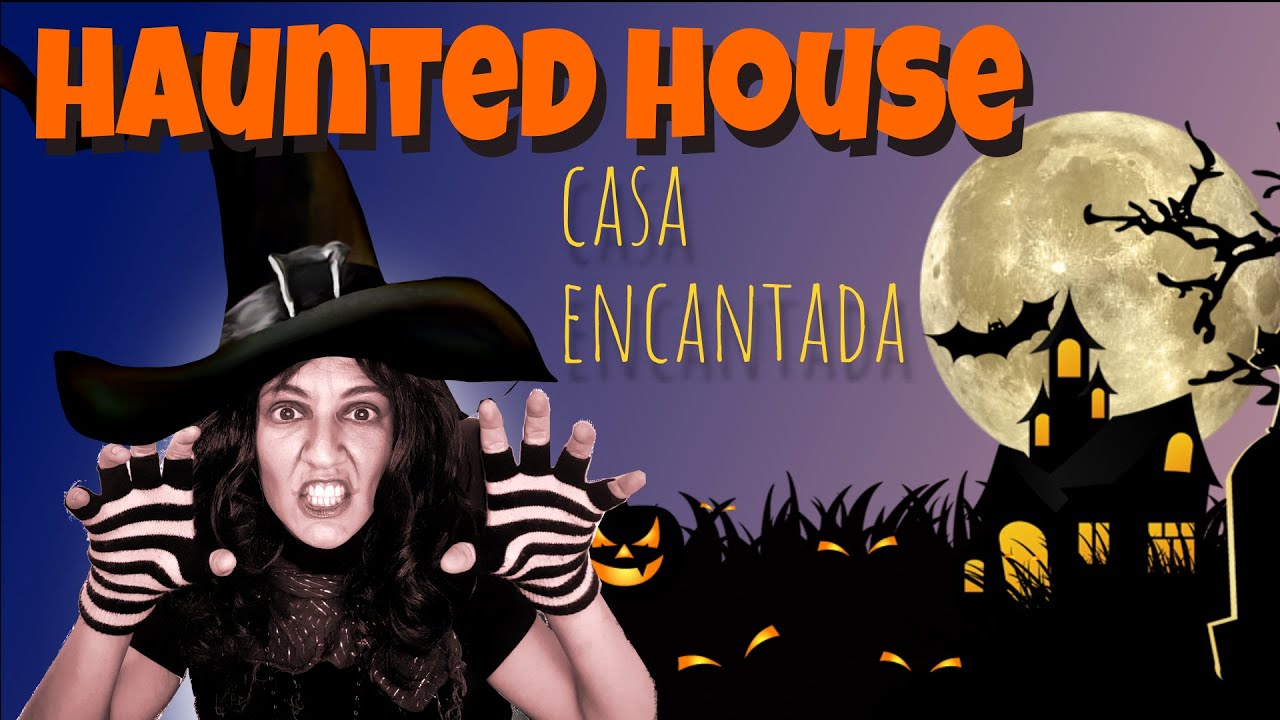 Casa encantada - HAUNTED HOUSE | Plástica en inglés - Crafts in English