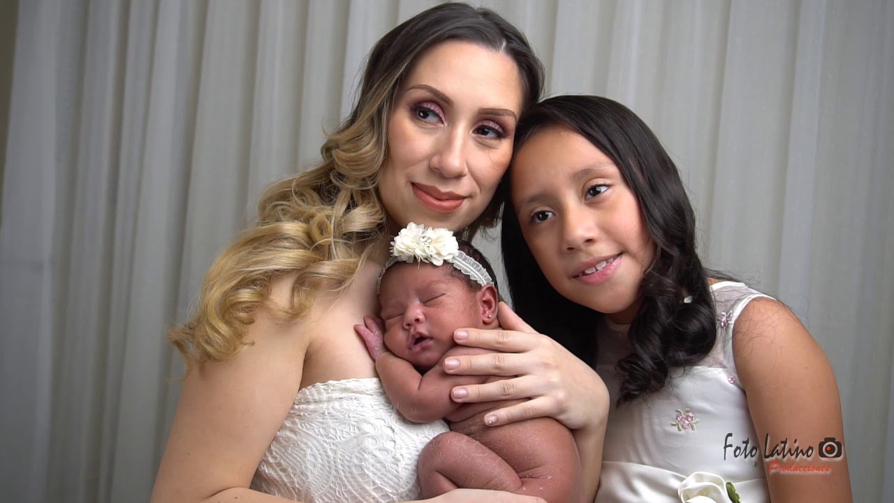 Sesión de Fotos para Recién Nacido! Conoce a Luna Belén, la nueva bebé de Angie Chavez
