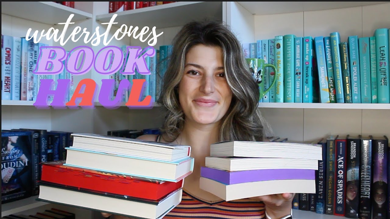 waterstones haul| canadian booktuber hauls books from the UK 📚 🌎
