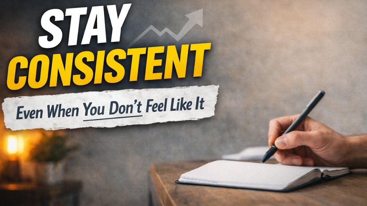 Why Consistency Matters More Than Motivation