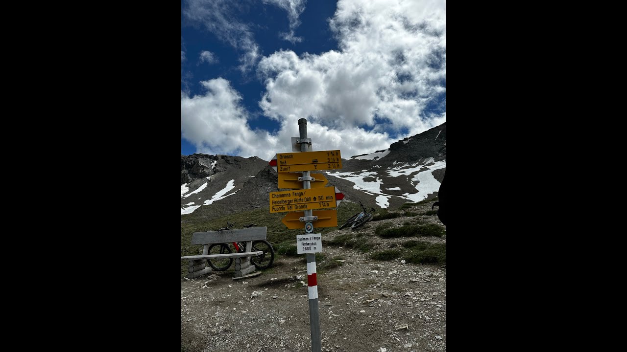 E-MTB Auffahrt Heidelberger Hütte - Fimberpass (2609) - 2. Juni 2023