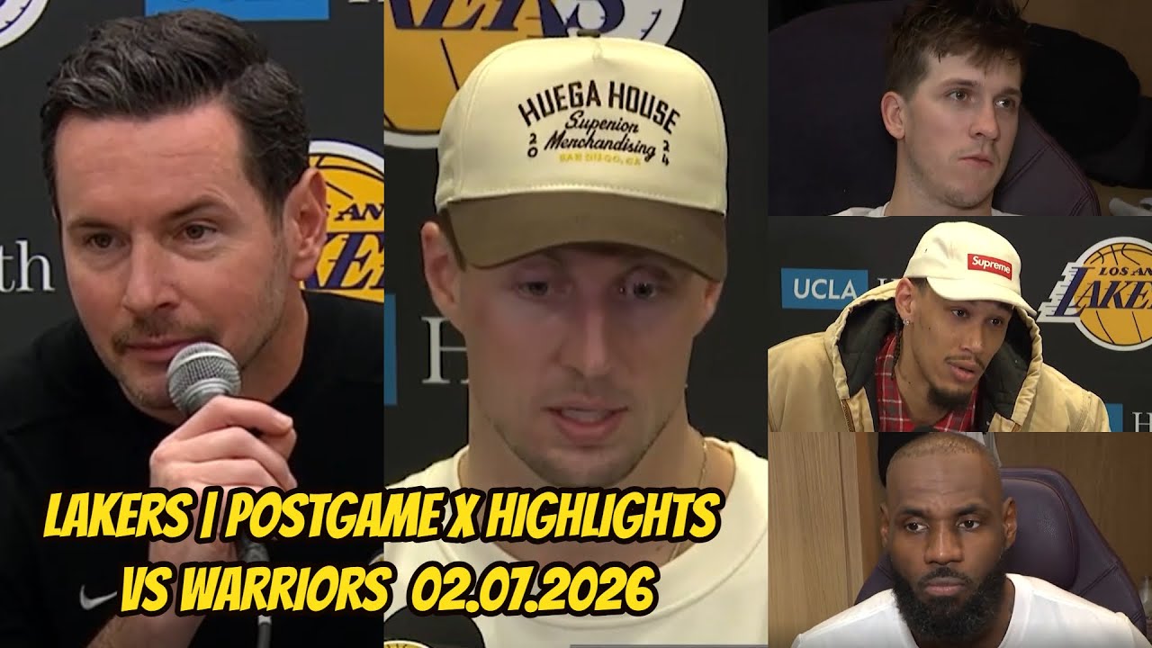 Lakers vs Warriors | Postgame Interviews x Highlights: February 7, 2026