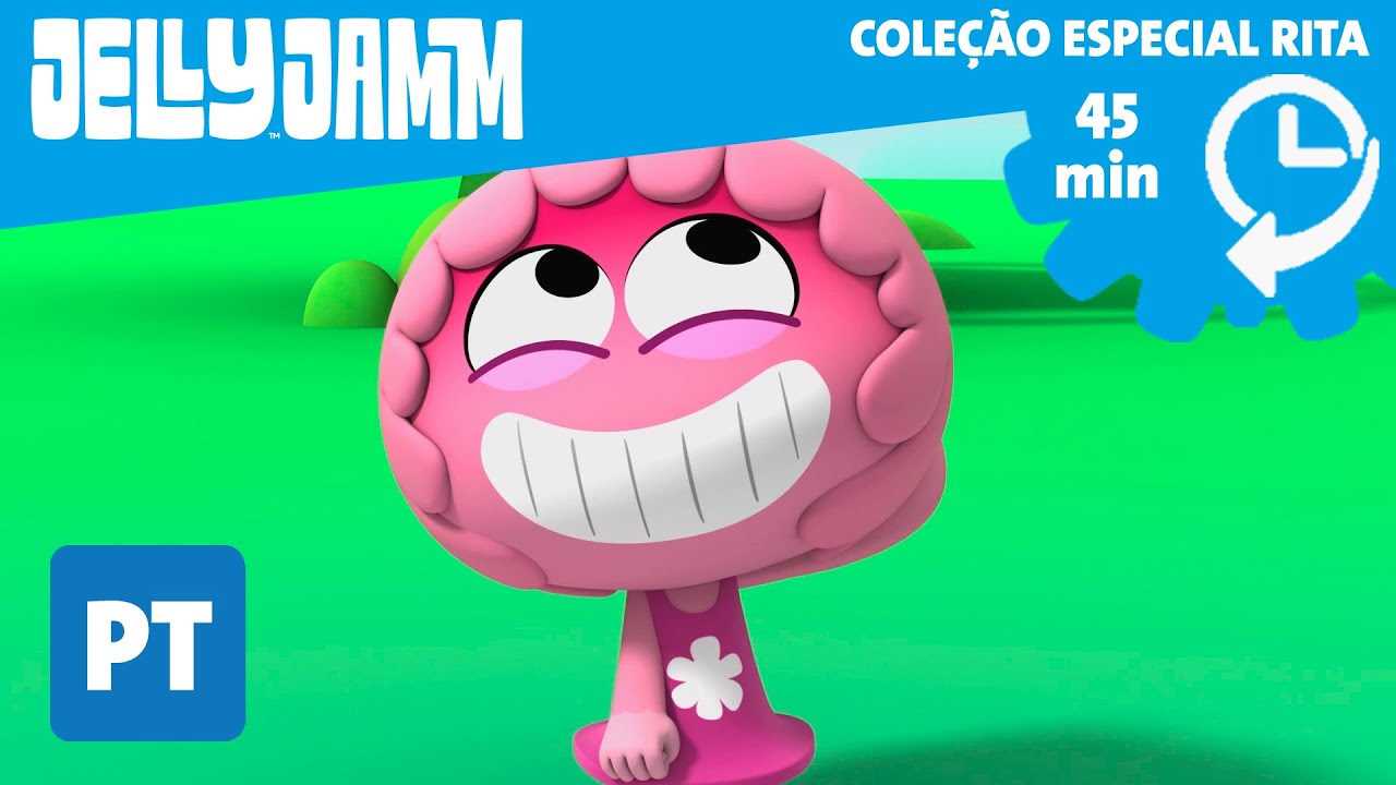 Jelly Jamm - Coleção 45 minutos Rita. Especial personagens. Desenhos animados em português.